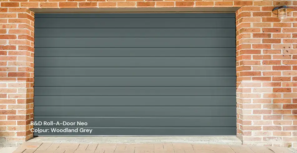 Roll Door Neo Woodland Grey Garage Door